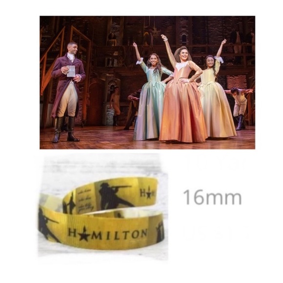Other - $1 Hamilton the show ribbon $1 a YARD WITH ANY $10 order or more